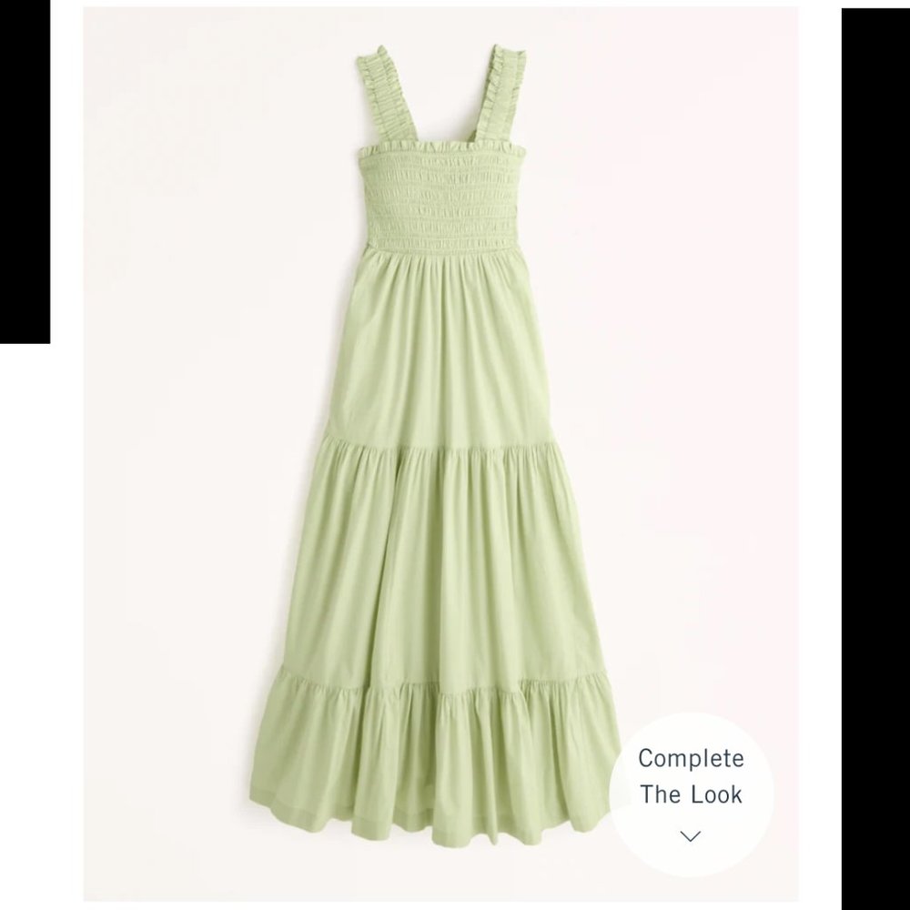 Smocked Bodice Easy Maxi Dress